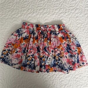 Janie and Jack Floral Skort
